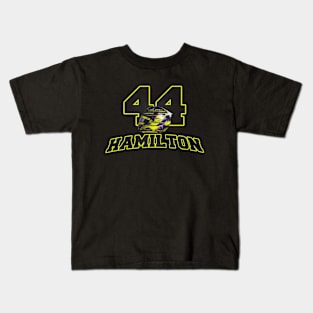 Lewis Hamilton 44 Helmet Kids T-Shirt